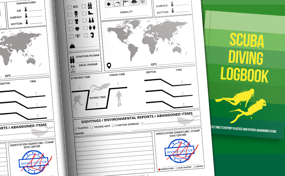 Scuba Diving logbook