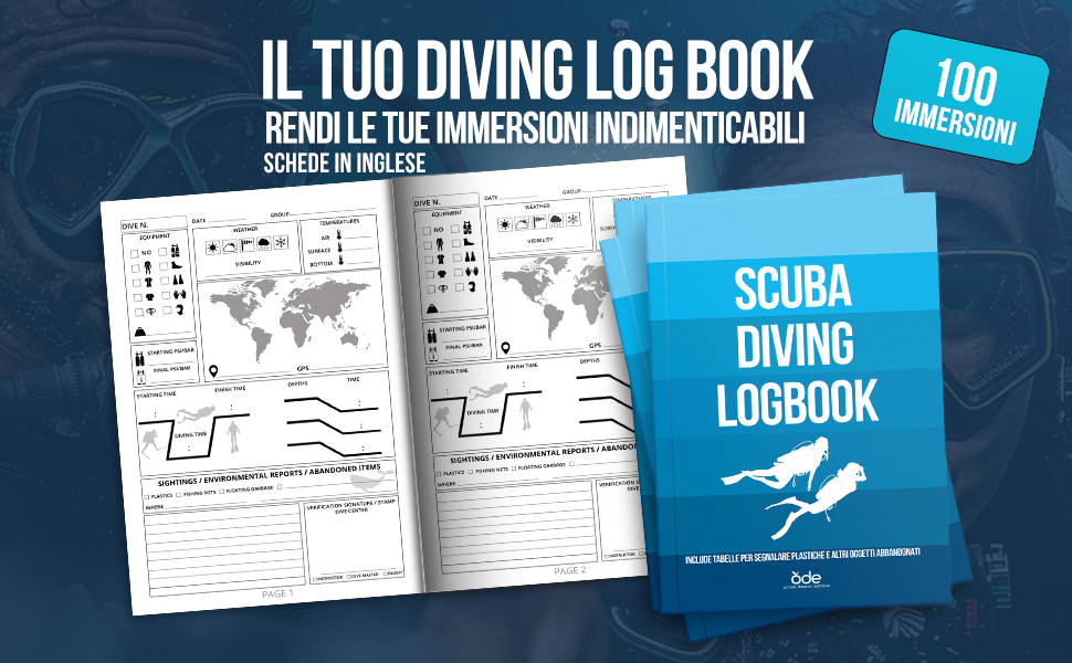 Scuba diving logbook