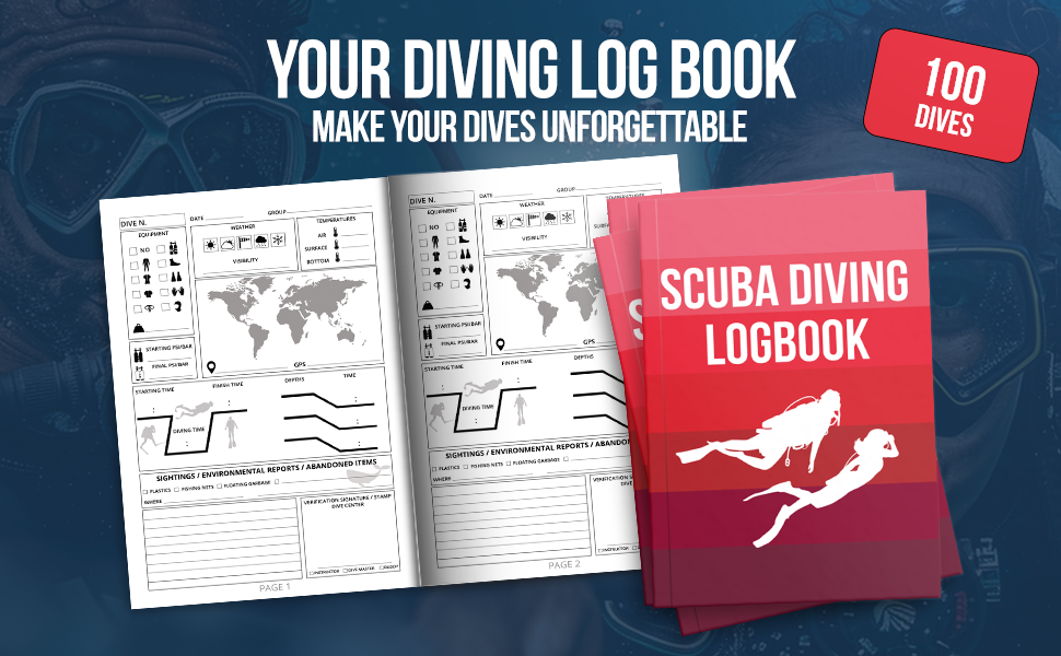 Scuba diving logbook